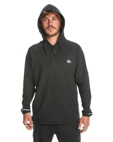 POLO MANGA LARGA HOMBRE QUIKSILVER KNIT TRAINING NEGRO