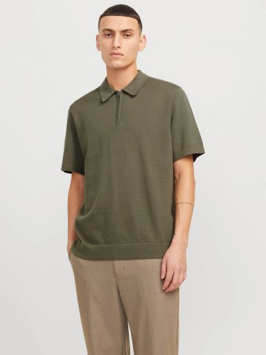 POLO MANGA CORTA ALGODÓN HOMBRE JACK & JONES - 1