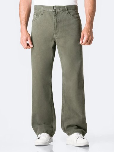 PANTALÓN DRILL SUELTO HOMBRE PIONIER DOMENIKOS D - 1