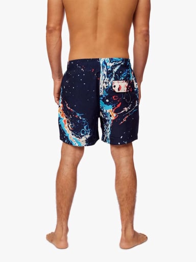 ROPA DE BAÑO HOMBRE DUNKELVOLK WAVE PINK NAVY - 2