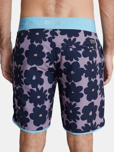 ROPA DE BAÑO HOMBRE DUNKELVOLK FLOWER VICKY 16" NEGRO - 2