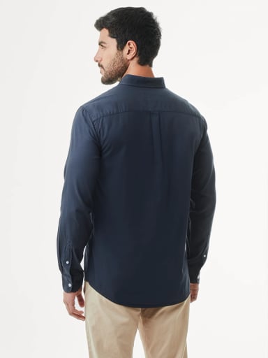 CAMISA MANGA LARGA HOMBRE DUNKELVOLK 100% ALGODON PIMA - 2