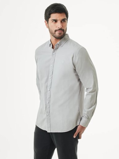 CAMISA MANGA LARGA HOMBRE DUNKELVOLK 100% ALGODON PIMA - 3