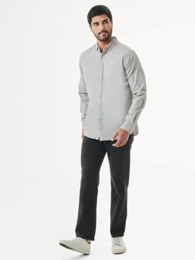 CAMISA MANGA LARGA HOMBRE DUNKELVOLK 100% ALGODON PIMA - 5