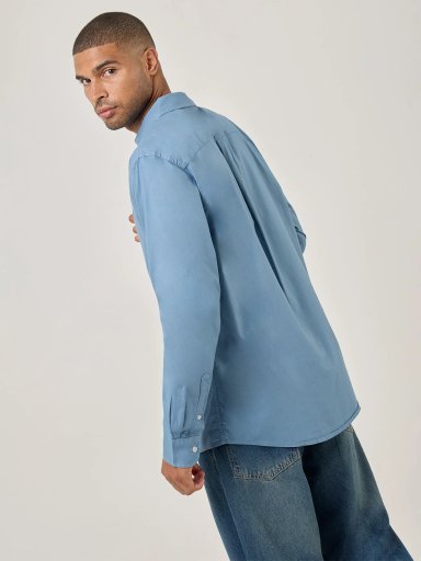 CAMISA MANGA LARGA HOMBRE DUNKELVOLK 100% ALGODON PIMA - 2