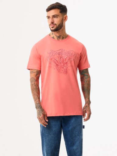 POLO MANGA CORTA HOMBRE WOALLANCE CLASICO CORAL - 1