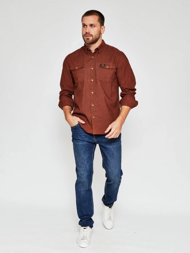 CAMISA MANGA LARGA HOMBRE ROBERT LEWIS ELENA - 4