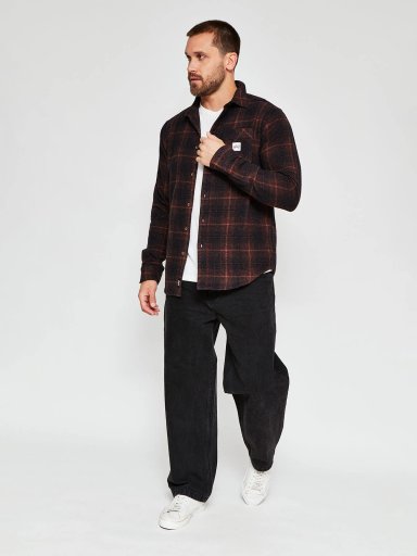 CAMISA MANGA LARGA HOMBRE HALF FRANKA - 4