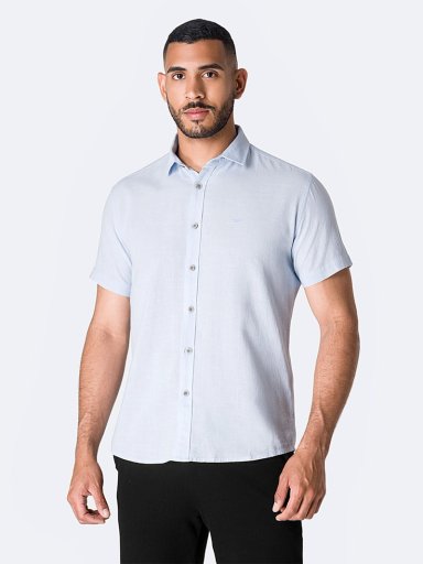 CAMISA MANGA CORTA LINO HOMBRE PIONIER RAIHDEN - 1
