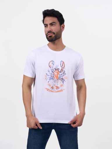 POLO MANGA CORTA ALGODÓN HOMBRE BRONCO LOBSTER - 1