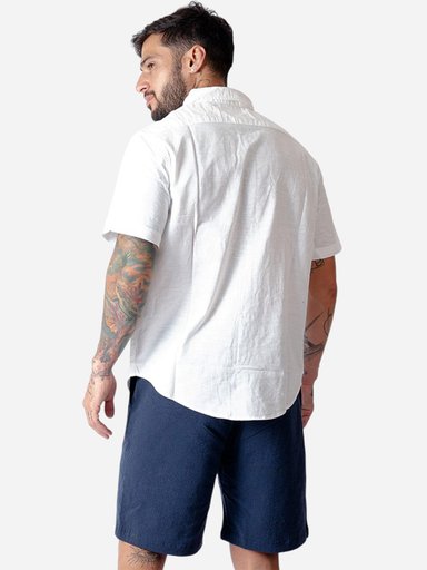 CAMISA MANGA CORTA HOMBRE ALGODÓN WOALLANCE ANGGELO H25-26 - 2