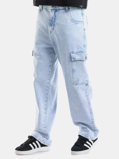 JEAN ALGODÓN CARGO BAGGY HOMBRE METAL JEANS YAMAL - 3