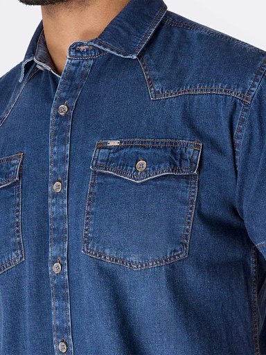 CAMISA MANGA CORTA HOMBRE PIONIER AHLIN - 3
