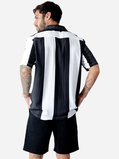 CAMISA MANGA CORTA ALGODÓN HOMBRE BLACKOUT - 2