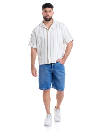 BERMUDA ALGODÓN REGULAR HOMBRE METAL JEANS VALVERDE - 5