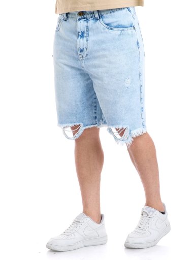 BERMUDA ALGODÓN BAGGY HOMBRE METAL JEANS LUXEMBURGO - 4