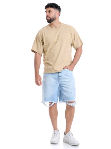 BERMUDA ALGODÓN BAGGY HOMBRE METAL JEANS LUXEMBURGO - 5