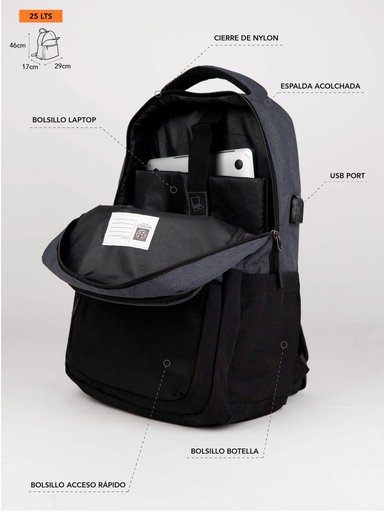 MOCHILA HOMBRE MAUI AND SONS - 5
