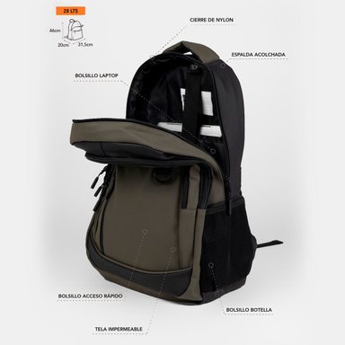 MOCHILA HOMBRE MAUI AND SONS - 3