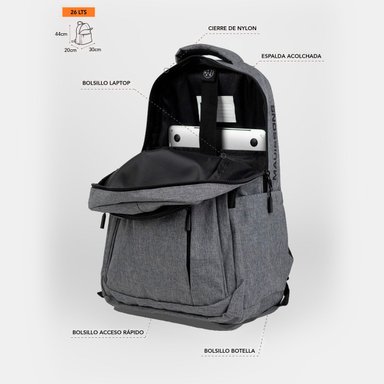 MOCHILA HOMBRE MAUI AND SONS BREAKWATER 26 LITROS - 4