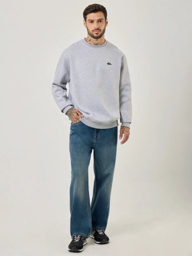 POLERA HOMBRE QUIKSILVER HOODIE BASCI CREW YOUNG MEN 2.0 - 5