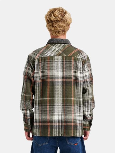 CASACA HOMBRE QUIKSILVER CAMPO ZIP FLANNEL - 2