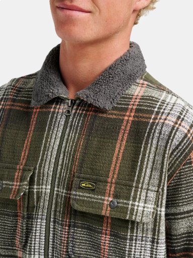 CASACA HOMBRE QUIKSILVER CAMPO ZIP FLANNEL - 3