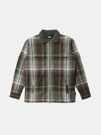 CASACA HOMBRE QUIKSILVER CAMPO ZIP FLANNEL - 4