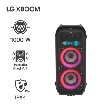 PARLANTE BLUETOOTH LG XL9T XBOOM XL9T 1000W IPX4 PIXEL ART - 1