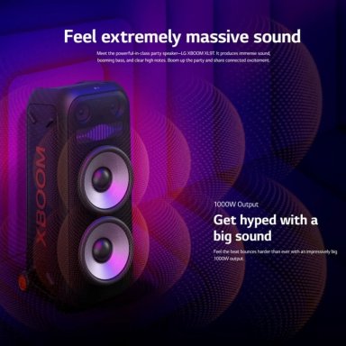 PARLANTE BLUETOOTH LG XL9T XBOOM XL9T 1000W IPX4 PIXEL ART - 9