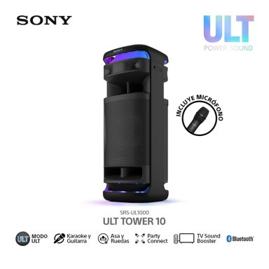 PARLANTE BLUETOOTH SONY SRS-ULT1000 DE FIESTAS ULT TOWER 10 - 1