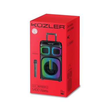 PARLANTE BLUETOOTH KUZLER BEATBOOM-1 1400W - 9