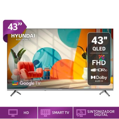 TELEVISOR QLED 43" HYLED4326QG HYUNDAI