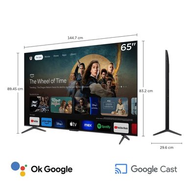 TELEVISOR SMART TV TCL 4K ULTRA HD 65" QD-MINILED C6K 65C6K - 2
