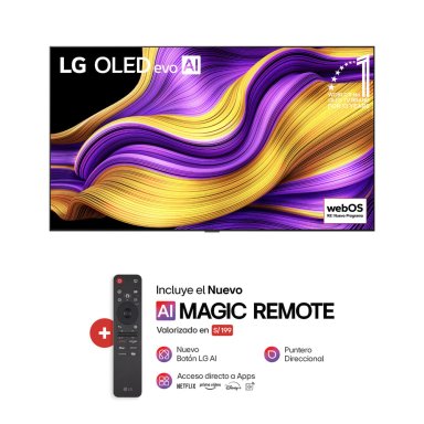 TELEVISOR SMART TV LG OLED evo 4k 65" OLED65G5PSA CON THINQ AI - 2