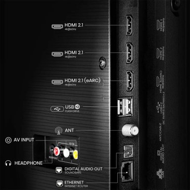 TELEVISOR SMART TV HISENSE 4K ULTRA HD 43" 43Q6QV - 13
