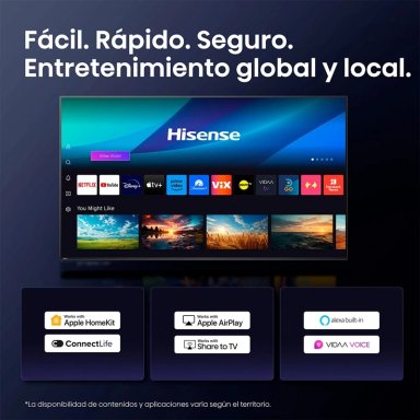 TELEVISOR SMART TV HISENSE 4K ULTRA HD 75” 75Q6QV - 12