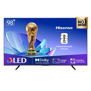 TELEVISOR SMART TV HISENSE 4K ULTRA HD 98” 98Q6QG