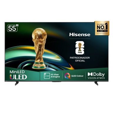 TELEVISOR SMART TV HISENSE 4K ULTRA HD 55” 55U6QV - 1