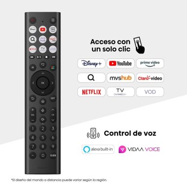 TELEVISOR SMART TV HISENSE 4K ULTRA HD 55” 55U6QV - 10