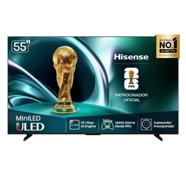 TELEVISOR SMART TV HISENSE 4K ULTRA HD 55” 55U7QG