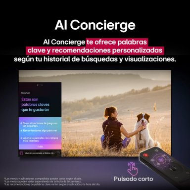 TELEVISOR SMART TV LG NANOCELL 4K 65" 65NANO80ASA CON THINQ AI (2025) - 13