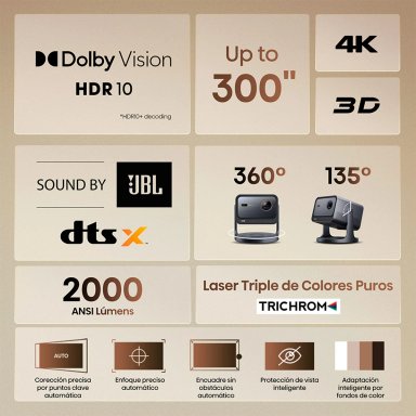 PROYECTOR HISENSE 4K UHD C2 2000 LÚMENES - 5
