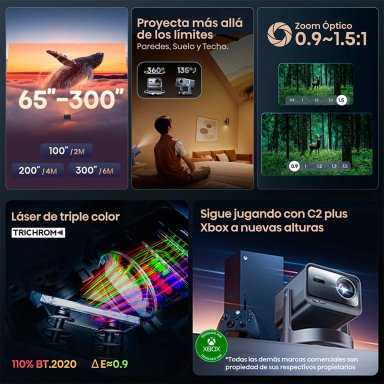 PROYECTOR HISENSE 4K UHD C2 ULTRA 3000 LÚMENES - 7