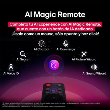 TELEVISOR SMART TV LG LED 4k ULTRA HD 65" 65UA7300PSB CON THINQ AI - 3