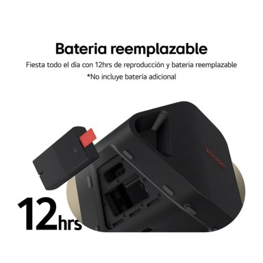 PARLANTE LG XBOOM STAGE 301 120W PORTÁTIL 12 HRS BATERÍA HRS IPX4 (2025) - 9