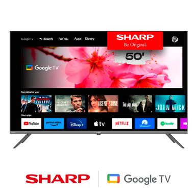 TELEVISOR SMART TV SHARP 4K UHD 50” 4T-C50GL4060L - 2
