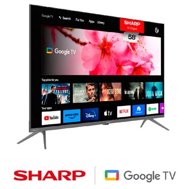 TELEVISOR SMART TV SHARP 4K UHD 58” 4T-C58GL4060L - 3