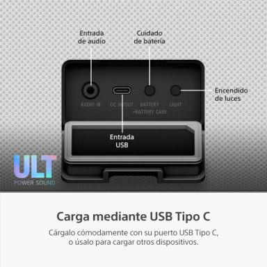 PARLANTE PORTÁTIL SONY SRS-ULT50/WZLA BLANCO - 12