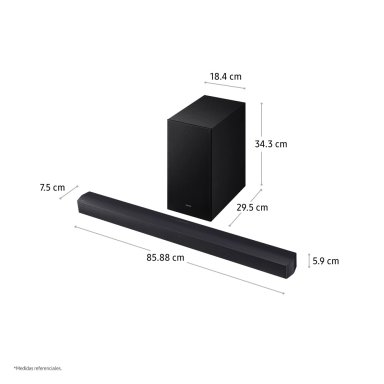 SOUNDBAR SAMSUNG SERIE B HW-B450F/PE 2.1 - 2